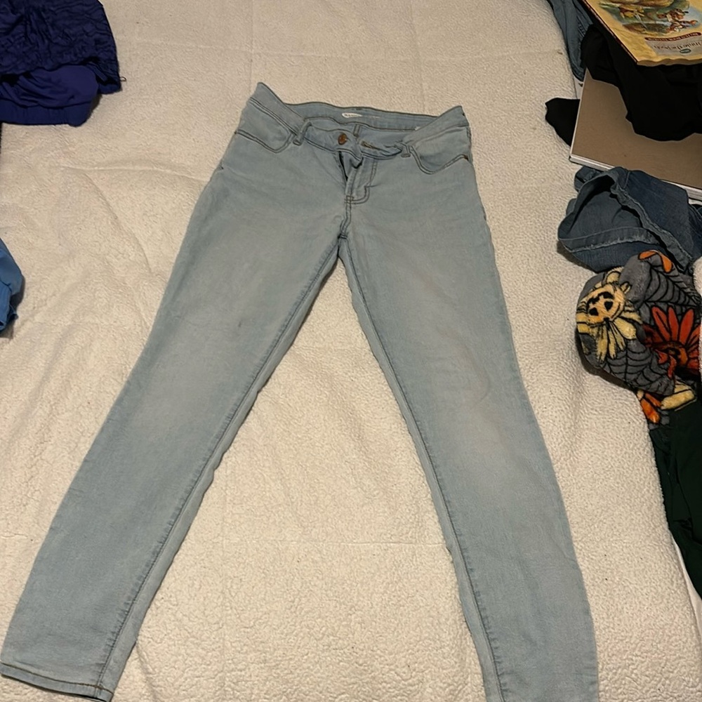 Old navy jeans super skinny mid-rise